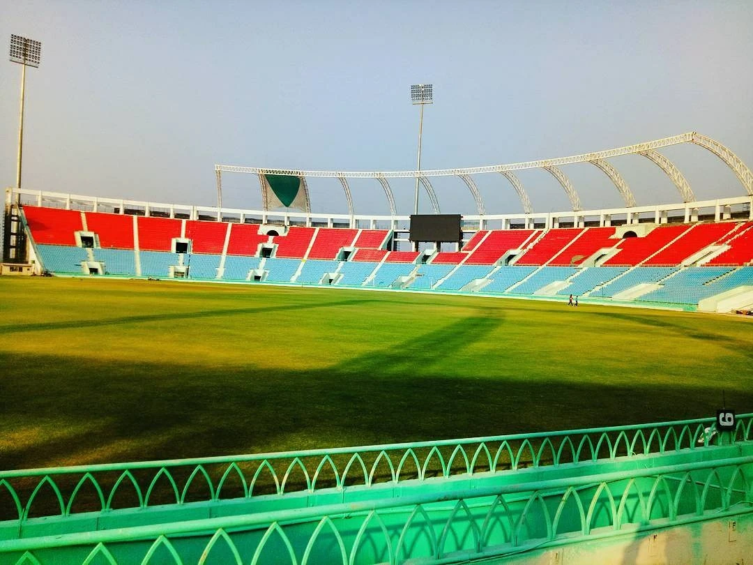 Real archive view of Lucknow International Cricket Stadium
