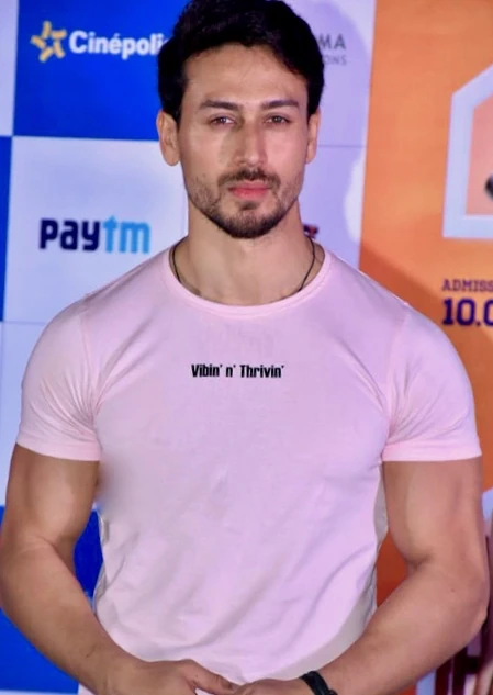Tiger Shroff at a Student of the Year 2 promotional event in May 2019